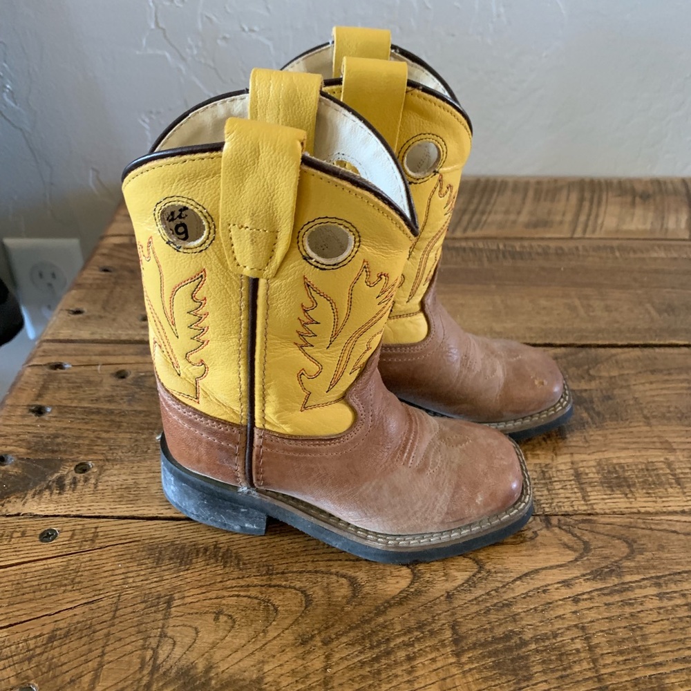Old West cowboy Boots Toddlers. Size 7
